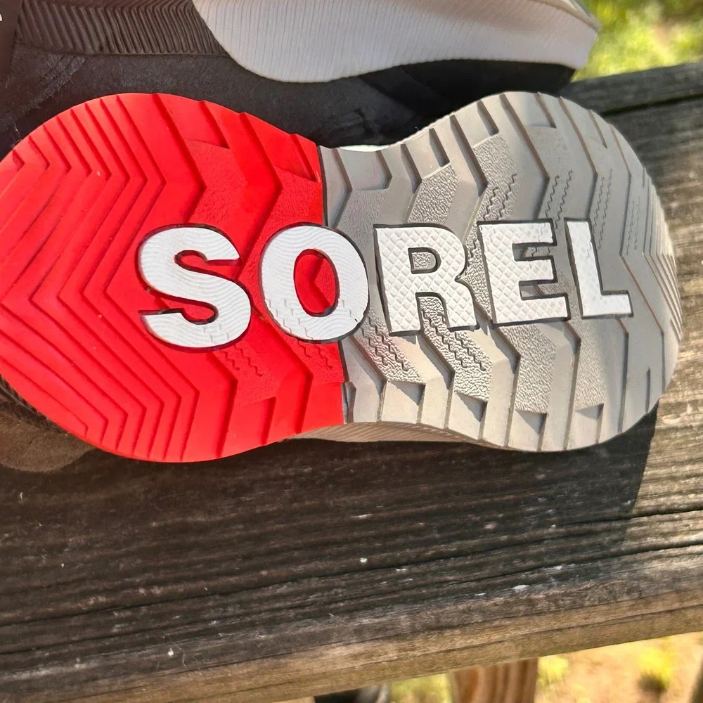 Sorel Out N About Classic Duck Boots Size 2 Quarry Grey Waterproof Gorpcore Chic
